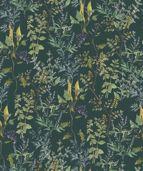 Woodland Floral Wallpaper • Floral Wallpaper • Milton & King UK