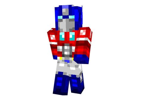 Optimus Prime Transformers Minecraft Skins Minecraft Skin Optimus Prime Minecraft Skins