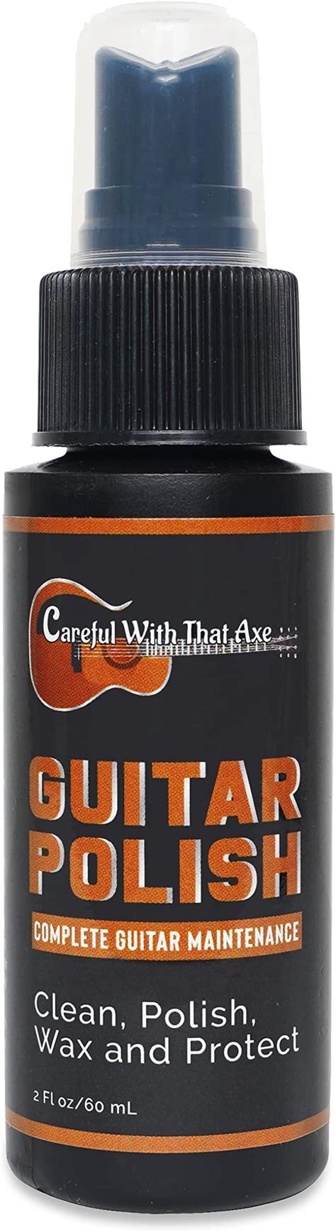 Guitar Cleaner Polish Wax And Protector All In One Care For Body And Fretboard