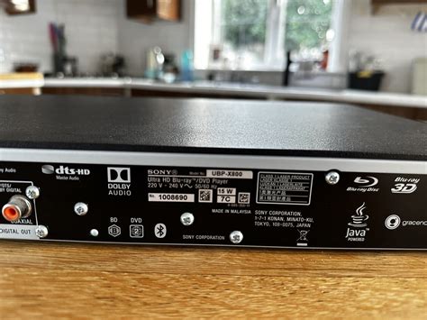 Sony UBP-X800 HD Blu-Ray Player 27242902510 | eBay