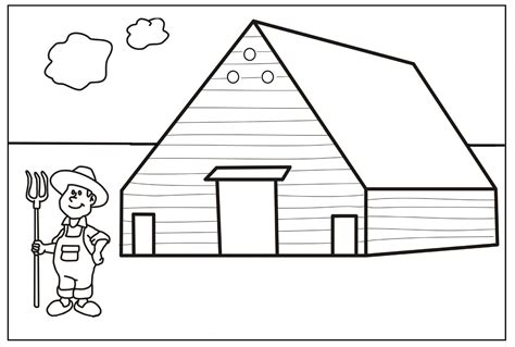 Normal Farm Coloring Page Free Printable Coloring Pages For Kids