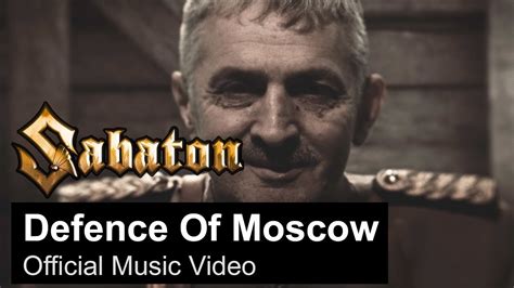 Sabaton Defence Of Moscow Official Music Video Full HD 2160p