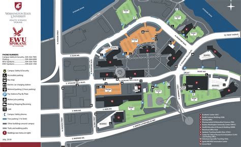 Campus Map Facilities Services Washington State University