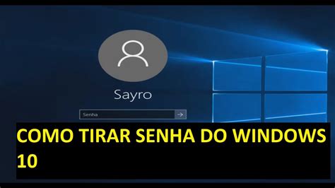 Tirar Senha Do Windows Em Segundos Youtube