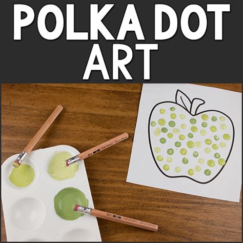 Polka Dot Art in Pre-K - PreKinders