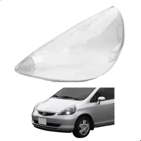 Lente Farol Honda Fit Esq