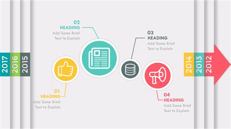 Wonderful Animated Timeline Powerpoint Template Free Roadmap