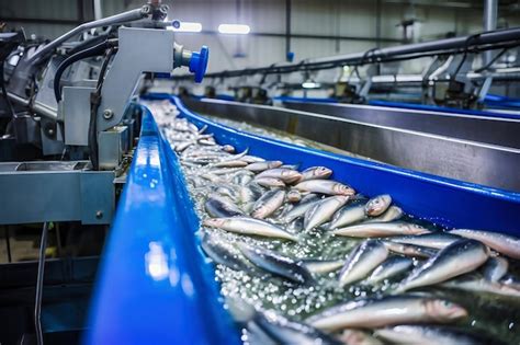 Planta procesadora de pescado línea de producción pescado de mar crudo