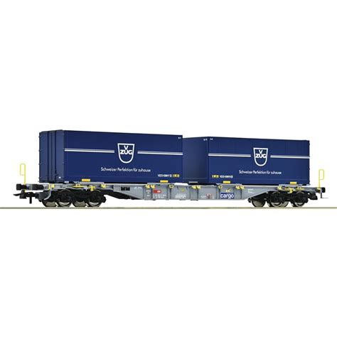 Roco Containervagn Typ Sgnss Vzug Sbb