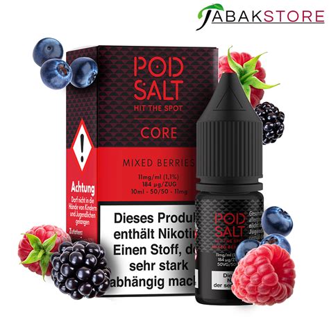 Pod Salt Ml Liquid Core Mixed Berries Mg G Nstig Kaufen