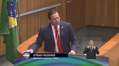 Discurso Do Deputado Stenio Rezende 12 04 2017 YouTube