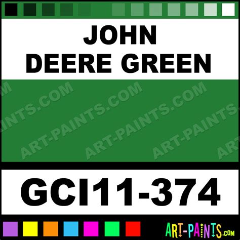 John Deere Green Industrial Enamel Paints - GCI11-374 - John Deere ...