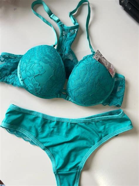 Conjunto Lingerie Nadador Rendado Lingerie Feminina Nunca Usado