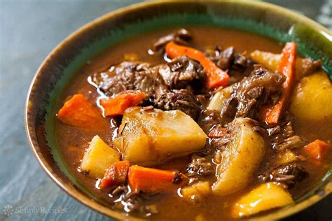 Lamb Shank Stew With Root Vegetables Recipe