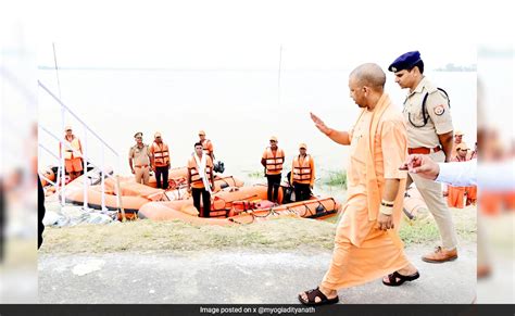 Yogi Adityanath Announces Rs 4 Lakh Aid For Flood Affected Families