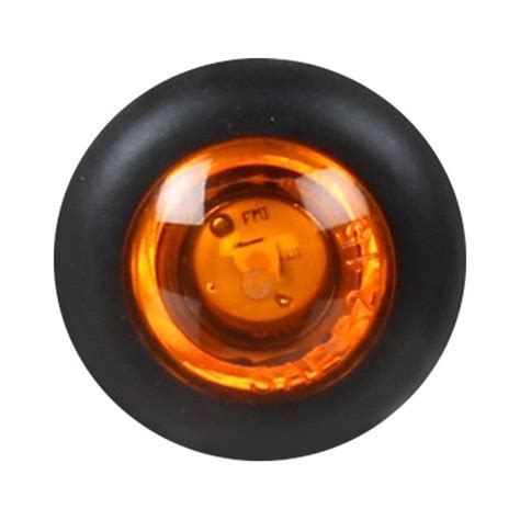 Truck Lite Y Series Dual Function Round Amber Led Side