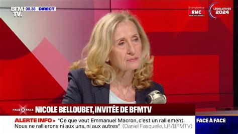 Dissolution de l Assemblée Nicole Belloubet évoque un choix