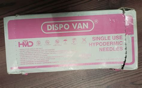 Dispo Van Single Use Hypodermic Needles G At Rs In Raipur Id