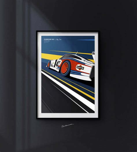 Plakat Porsche Carrera Rsr Motormag Pl