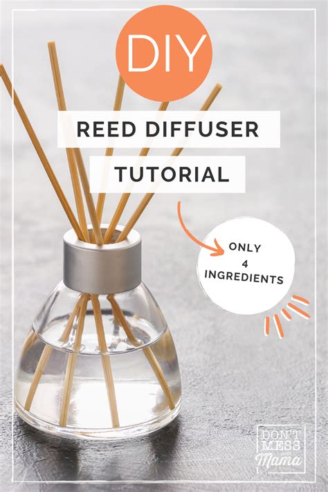 Diy Reed Diffuser Tutorial Reed Diffuser Diy Essential Oil Reed Diffuser Diffuser Diy