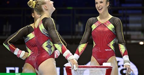 Mondiaux De Gymnastique Artistique Anvers Nina Derwael Et Lisa