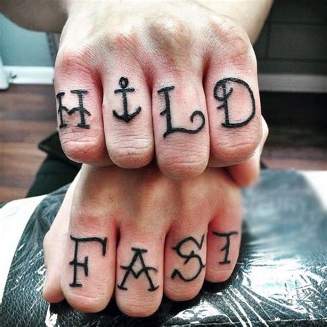 101 Cool Knuckle Tattoos For Men