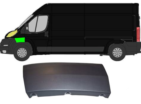 Kotflügel Seitenleiste für Fiat Ducato 2006 2014 vorne links 80 00