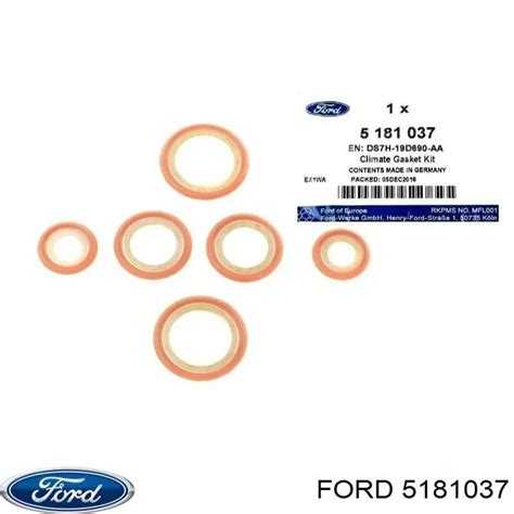 DS7H19D690AA Ford кольцо уплотнительное трубки кондиционера