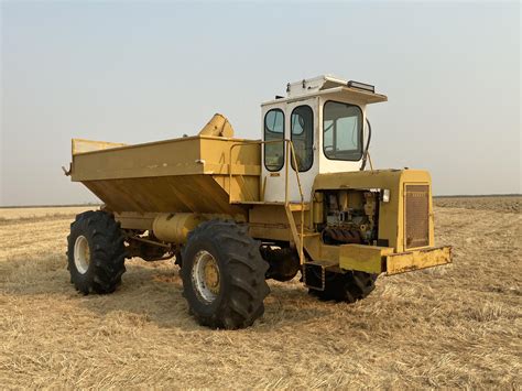 1960s Pike Bankout Aka Self Propelled Grain Wagon Rice Harvest In