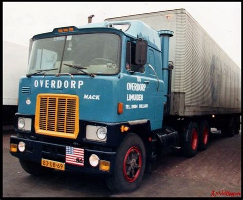 Pin Van Haantje Op Dutch Mack Oude Trucks Vrachtwagens Voertuigen