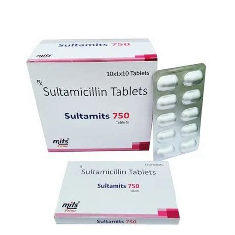 Sultamicillin 750 Mg Tablet at ₹ 9800/box | Industrial Estate Panchkula ...