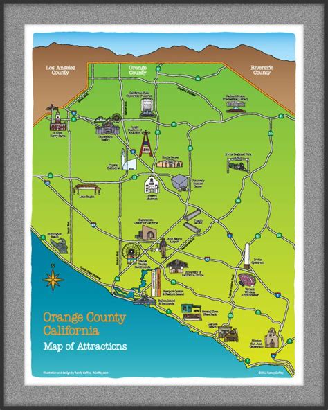 Map Of Southern California Counties And Cities