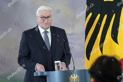 Federal President Frankwalter Steinmeier Portrait Speech Editorial ...