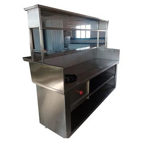 Stainless Steel Chaat Display Counter For Catering At Rs 68000 Piece