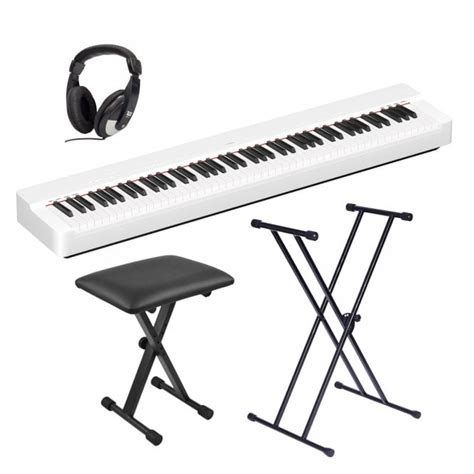 Yamaha P Wh Portable Digital Piano White Standard Package