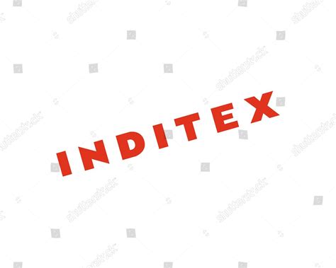 Inditex Rotated Logo White Background Editorial Stock Photo - Stock ...