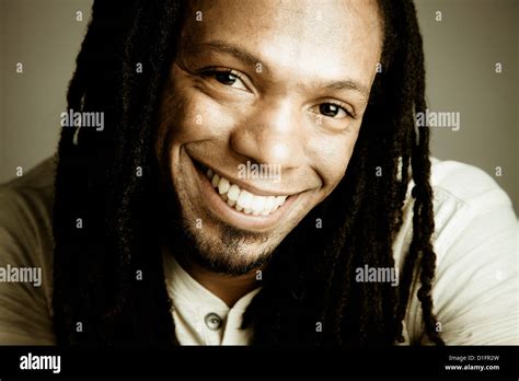 Smiling African American man Stock Photo - Alamy