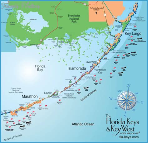 Map Of Marathon Florida | Maps Of Florida