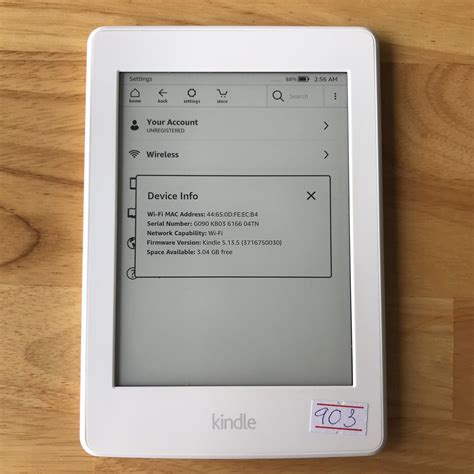 Máy Nhật Cũ Máy Đọc Sách Kindle Paperwhite Gen 3 7th CODE PVN903