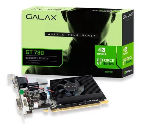 Placa De Vídeo Galax Geforce Gt 730 4gb Ddr3 128bits Frete Grátis