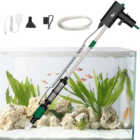 Amazon AQQA Fish Tank Cleaner Rechargeable Electric Aquarium