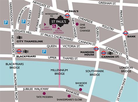 Public Transport Directions to St Paul’s Station in London 20