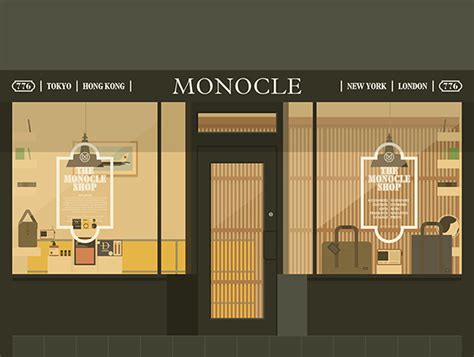 The Monocle Shop on Behance