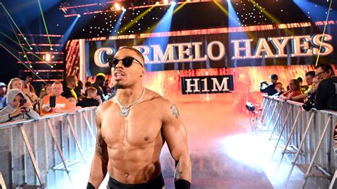 Carmelo Hayes WWE Is Very Future Centric Right Now EWrestlingNews