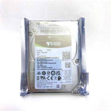 New Genuine SEAGATE ST2400MM0129 2.4TB 12Gb/s 10K 2.5'' SAS Hard Drive ...