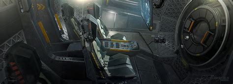 Escape Pod Interior Concepts for The Cloverfield Paradox, Joshua Viers ...