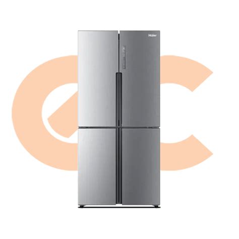 Refrigerator HAIER 502 Liter Free Stand Inverter Digital 4 Doors Silver