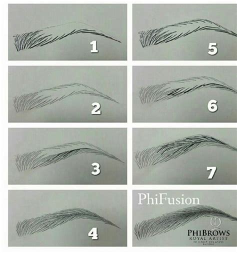 52 HOW TO DRAW EYEBROWS WITH PENCIL STEP BY STEP FOR BEGINNERS - * Draw