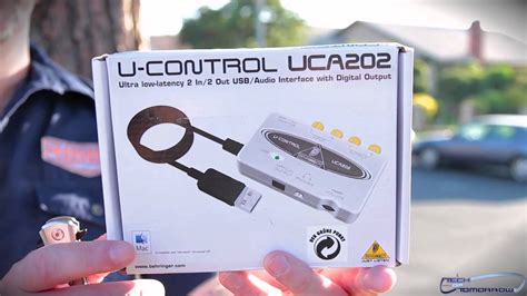 Behringer U-Control UCA202 Audio Interface Unboxing - YouTube