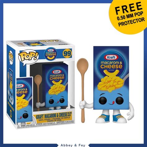 Funko Pop Ad Icons Kraft Macaroni Cheese Blue Dinner Box Free